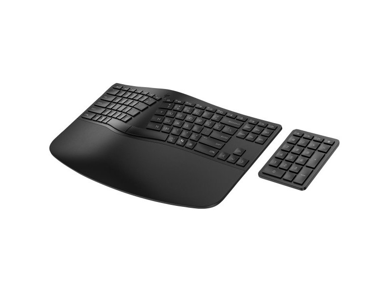 Клавиатура HP 7E756AA Черен Qwerty US