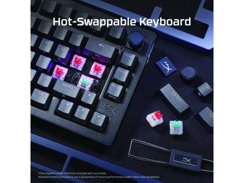 Клавиатура HyperX RISE 75 Черен