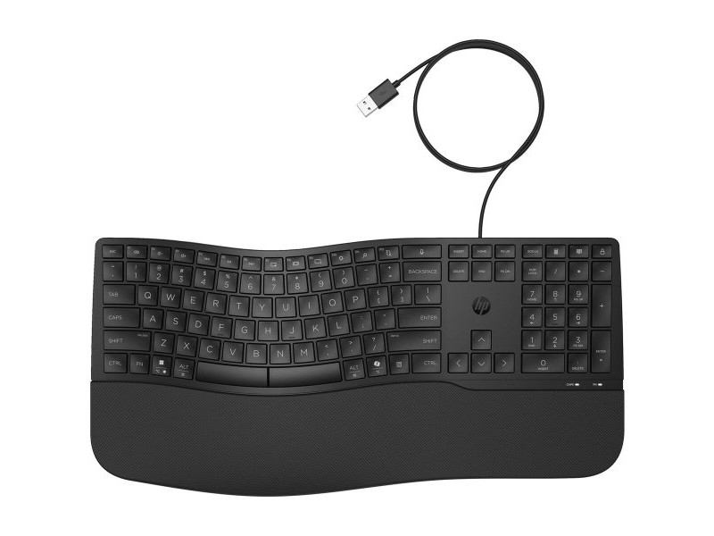 Клавиатура HP 480 Comfort Черен QWERTY