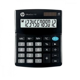 Калкулатор HP HPKOC112 Черен Пластмаса