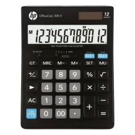 Калкулатор HP HPKOC200II Черен Пластмаса