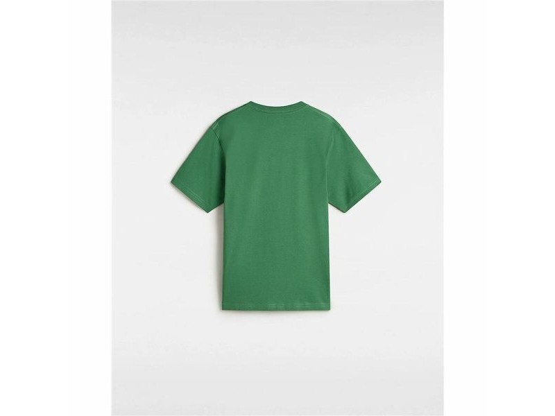 Детски Тениска с къс ръкав Vans Left Chest Fairway Зелен 10-12 години