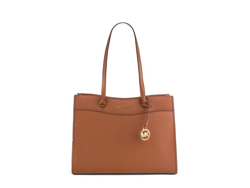 Чанта за Рамо Michael Kors 35F4GTVT9L-LUGGAGE Кафяв 37 x 28 x 12 cm
