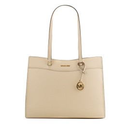 Чанта за Рамо Michael Kors 35F4GTVT9L-LT-CREAM Бежов 37 x 28 x 12 cm