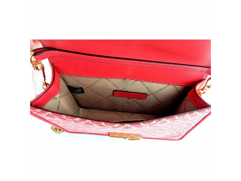 Раница Michael Kors 35F4G0EC6J-LT-BRY-SBT Червен 22 x 14 x 6 cm