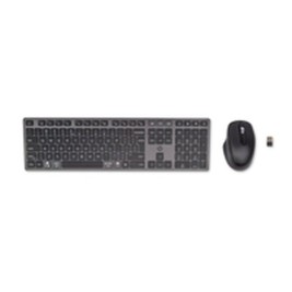 Клавиатура с мишка HP 9T5A9AA Черен английски език QWERTY