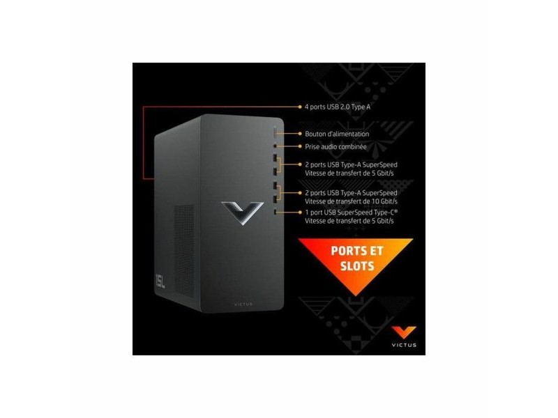 Мини компютър HP TG02-0075nf 16 GB RAM 512 GB SSD