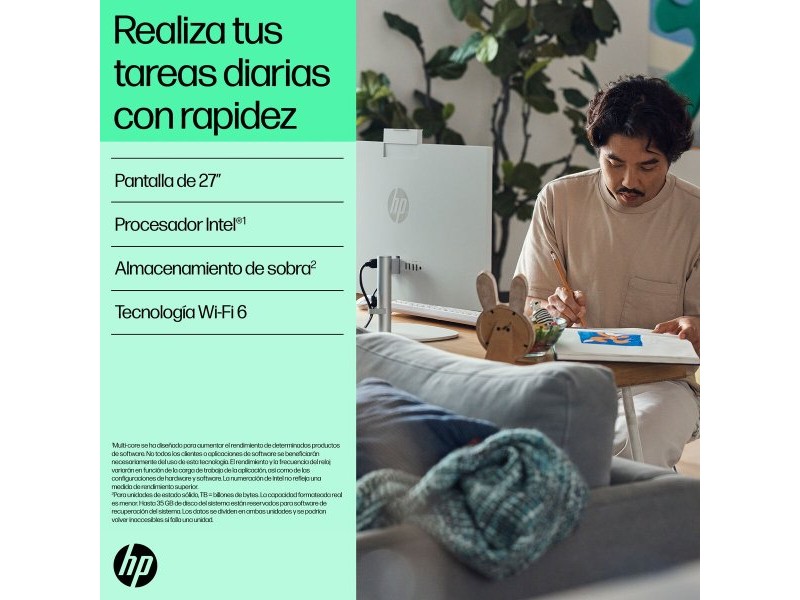 Всичко е едно HP BH7V6EA 27