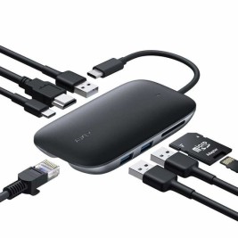 USB извод Aukey CB-C71 Черен 100 W