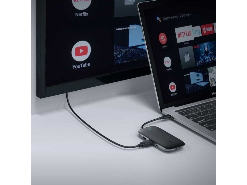USB извод Aukey CB-C71 Черен 100 W