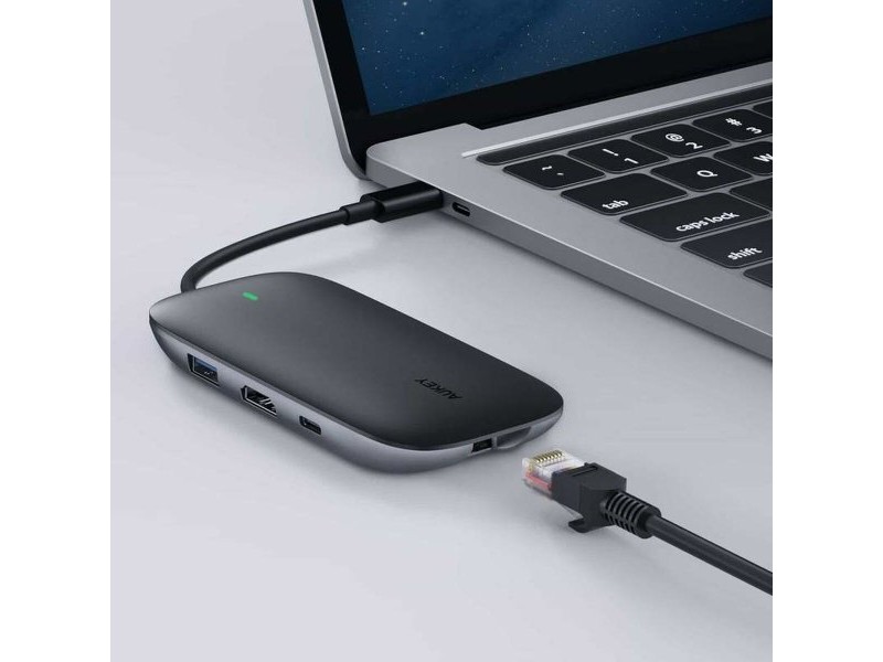 USB извод Aukey CB-C71 Черен 100 W