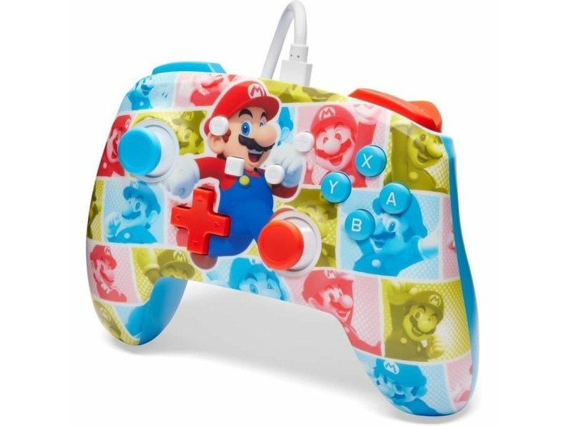 Джойстик Powera Mario Hero Reel rouge Nintendo Switch