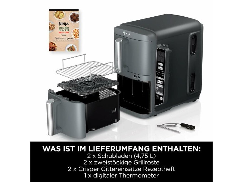 въздушен фритюрник NINJA SL451EU Черен 2470 w 9,5 L