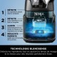 Блендер с чаша NINJA Черен Стомана 1200 W 2,1 L