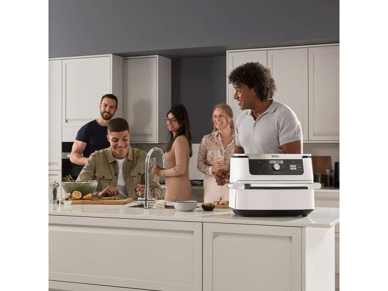 въздушен фритюрник NINJA AF500EUWH Бял Сребрист 2470 w 10,4 L