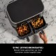 въздушен фритюрник NINJA AF200EU Черен 2400 W 1,6 L 7,6 L въздушен фритюрник NINJA AF200EU Черен 2400 W 1,6 L 7,6 L