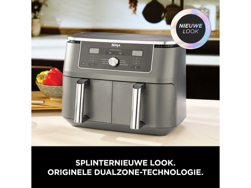 въздушен фритюрник NINJA DZ400EU Сив 2470 w 4 кг 9,5 L