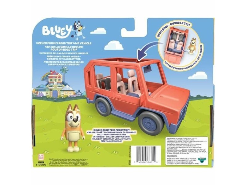 Playset Bluey Bluey's Car