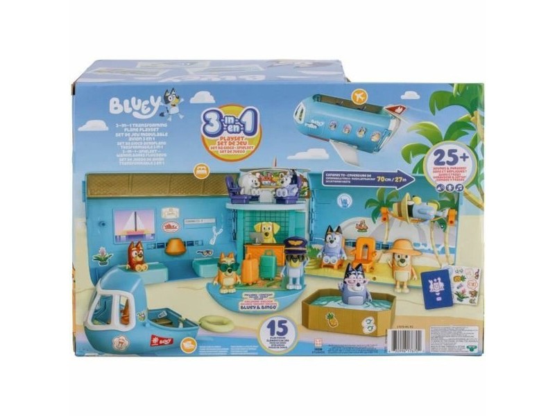 Playset Bluey Transforming Plane