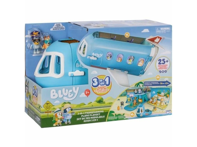 Playset Bluey Transforming Plane
