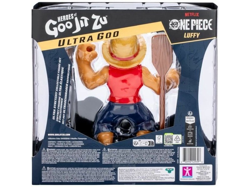 Playset Goo Jit Zu Ultragoo Luffy