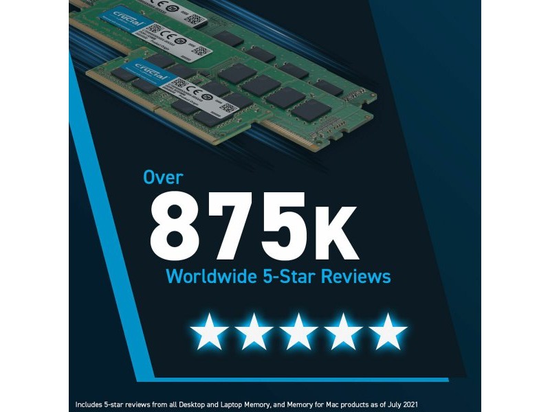 RAM памет Crucial CT2K16G48C40U5 DDR5 4800 MHz 32 GB CL40