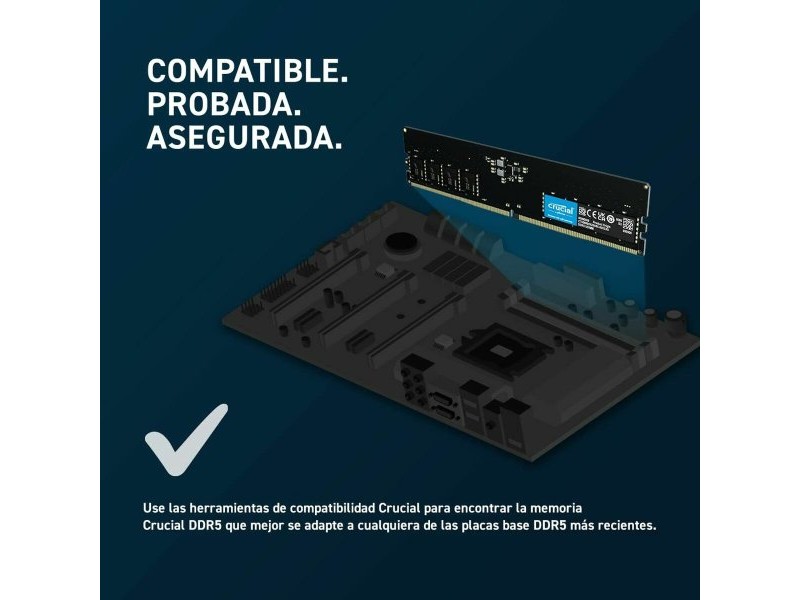 RAM памет Crucial CT2K16G48C40U5 DDR5 4800 MHz 32 GB CL40