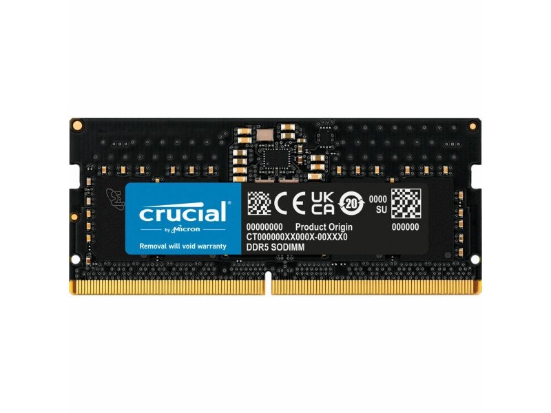 RAM памет Crucial CT8G48C40S5 8 GB DDR5 4800 MHz CL40 RAM памет Crucial CT8G48C40S5 8 GB DDR5 4800 MHz CL40