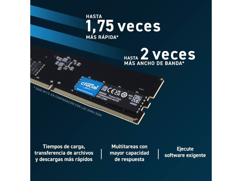 RAM памет Crucial CT2K16G56C46U5 32 GB