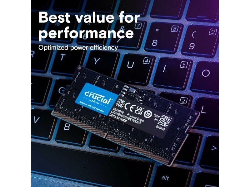 RAM памет Crucial CT32G56C46S5 32 GB DDR5 5600 MHz CL46
