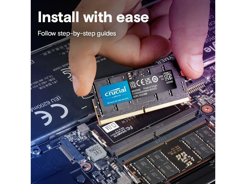 RAM памет Crucial CT32G56C46S5 32 GB DDR5 5600 MHz CL46