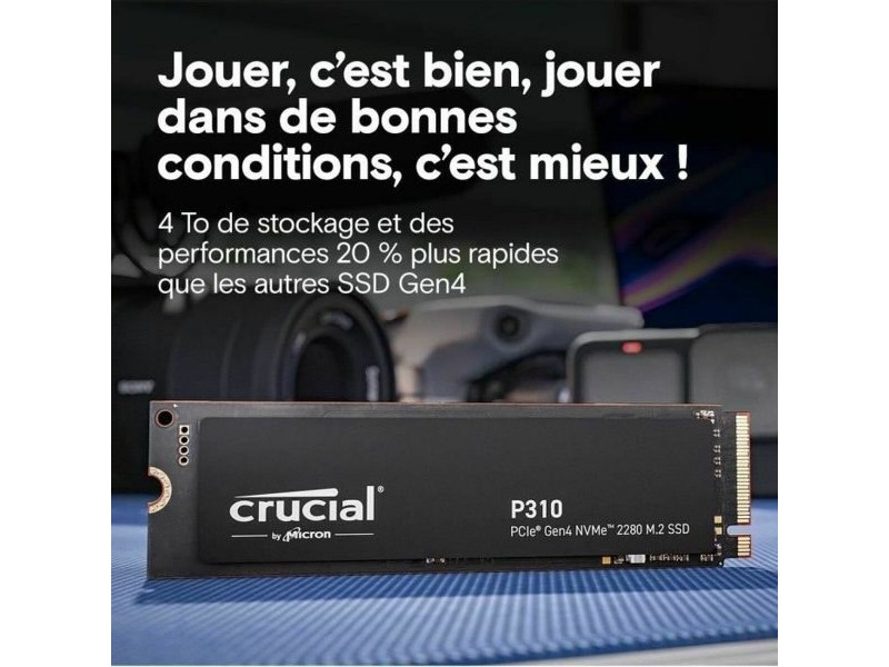 Твърд диск Crucial CT4000P310SSD8 4 TB SSD