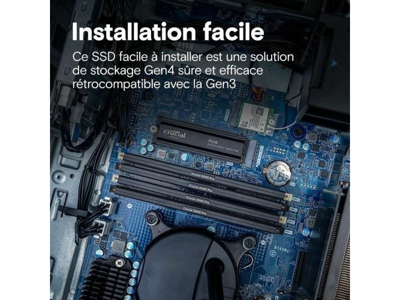Твърд диск Crucial 1 TB SSD