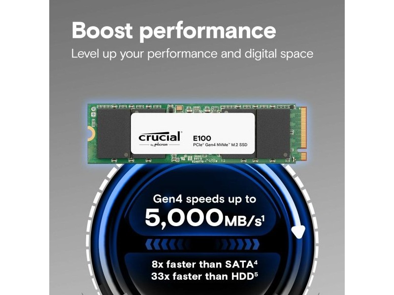 Твърд диск Crucial CT2000E100SSD8 2 TB SSD
