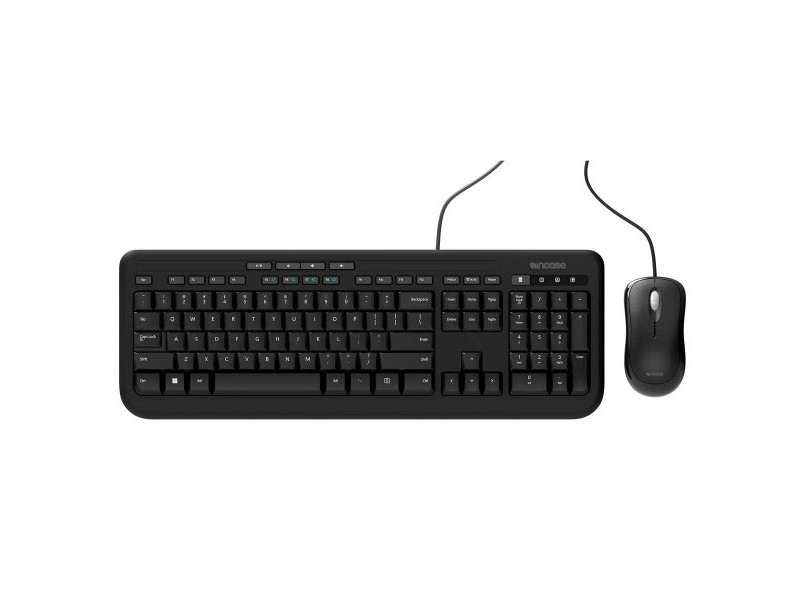 Клавиатура с мишка Incase APB-00008 Черен немски
