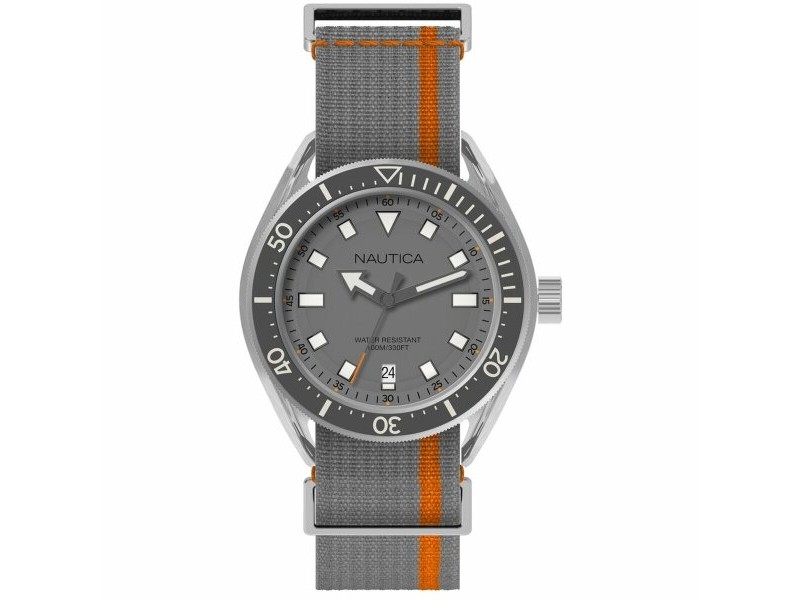 Мъжки часовник Nautica PRF Сив (Ø 45 mm)