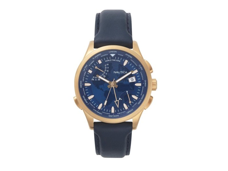 Мъжки часовник Nautica SHANGHAI - WORLDTIMER (Ø 44 mm)