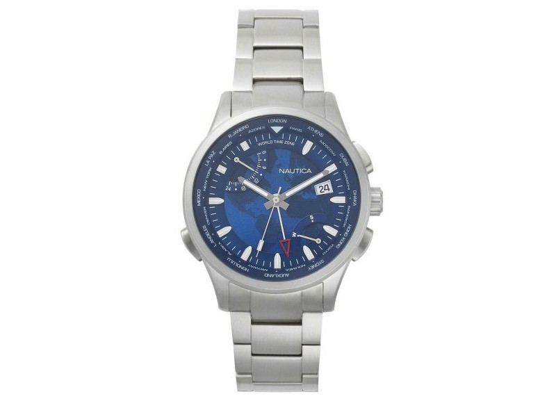Мъжки часовник Nautica SHANGHAI - WORLDTIMER (Ø 44 mm)