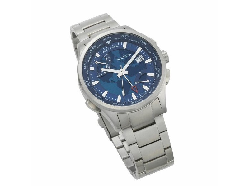 Мъжки часовник Nautica SHANGHAI - WORLDTIMER (Ø 44 mm)