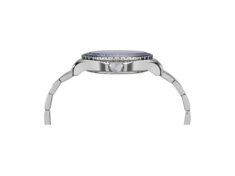Мъжки часовник Nautica CRANDON PARK BEACH Сребрист (Ø 46 mm) Мъжки часовник Nautica CRANDON PARK BEACH Сребрист (Ø 46 mm)