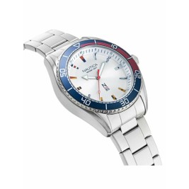 Мъжки часовник Nautica NAPFWS005 Сребрист (Ø 44 mm)