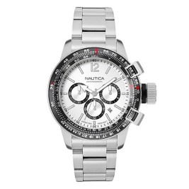 Мъжки часовник Nautica NAPBFCF04 Сребрист