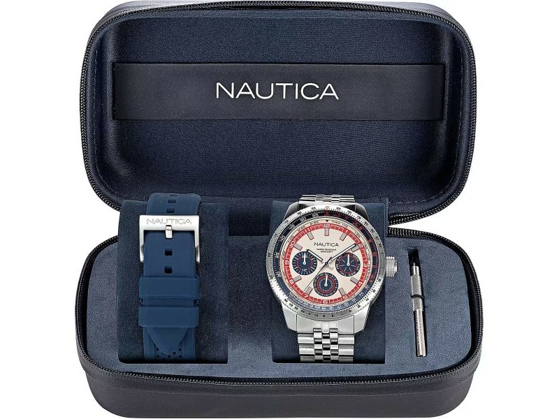 Мъжки часовник Nautica NAPP39S27 (Ø 46 mm)