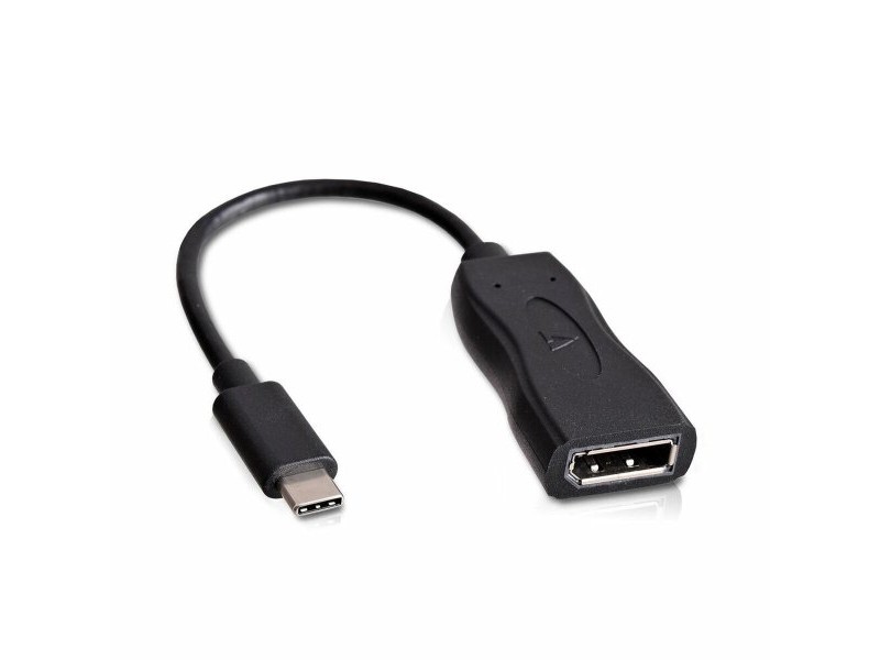 Адаптер за USB-C към DVI V7 V7UCDP-BLK-1N