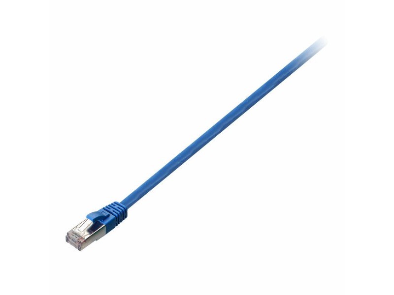 UTP категория 6 твърд мрежови кабел V7 V7CAT6STP-10M-BLU-1N Син 10 m