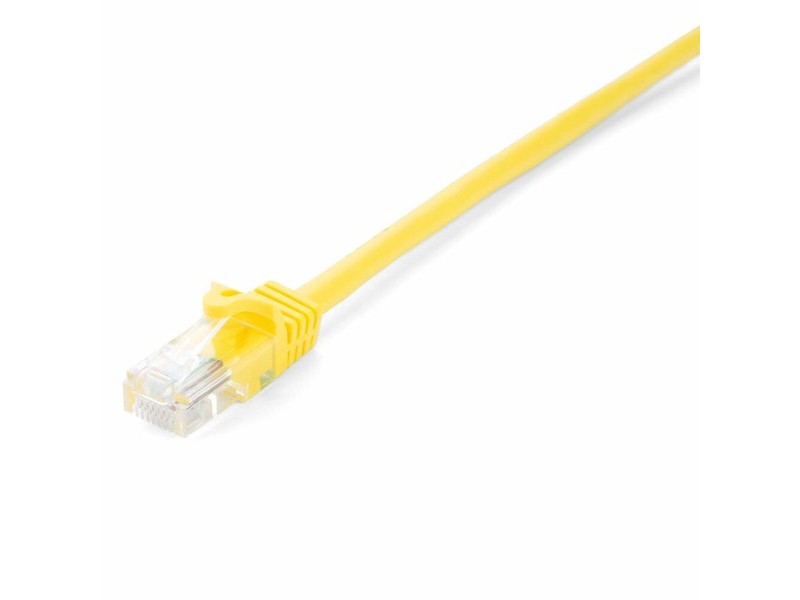 UTP категория 6 твърд мрежови кабел V7 V7CAT6UTP-05M-YLW-1N Жълт