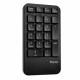 Kлаиатура с безжична мишка V7 CKW400ES Черен испански Испанска Qwerty
