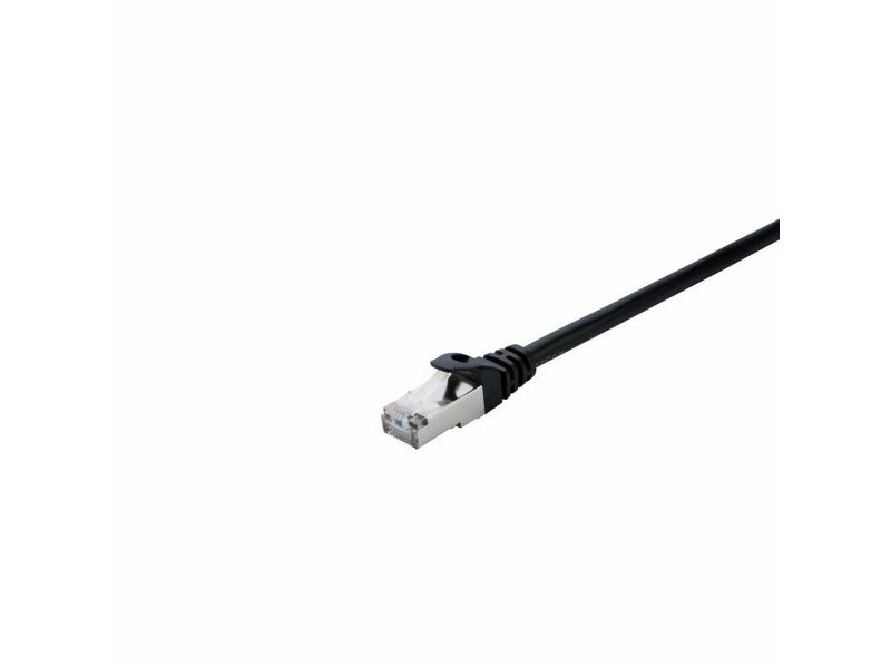FTP категория 7 твърд мрежови кабел V7 V7CAT7FSTP-50C-BLK   Черен 0,5 m