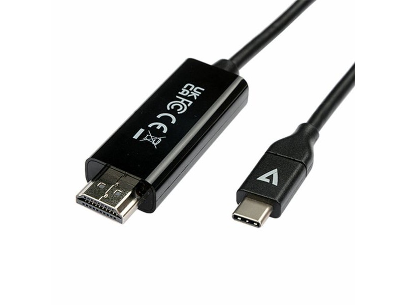 Адаптер за HDMI - USB-c V7 V7UCHDMI-2M Черен