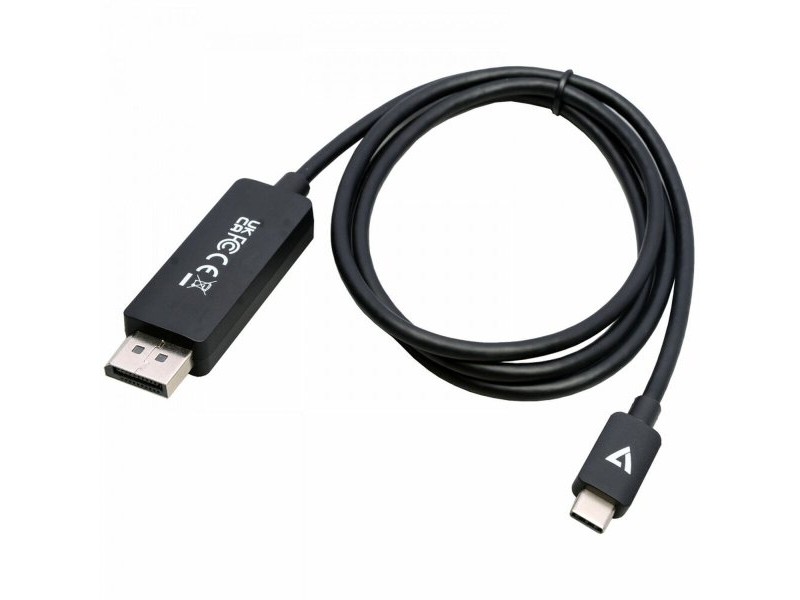 Адаптер за USB C към DVI V7 V7USBCDP14-1M        1 m 8K Ultra HD